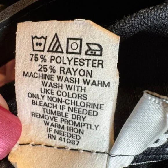 NWT BLACK BELTED DRESSY EASY CARE SHORTS SIZE: 14 #1 - Picture 6 of 9